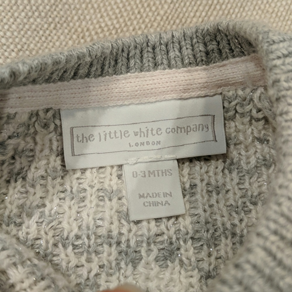 little White Company fair isle cardigan - Picture 5 of 6